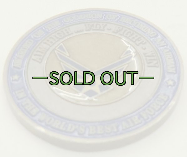 画像2: チャレンジコインAIMHIGH...FLY-FIGHT-WIN (2)