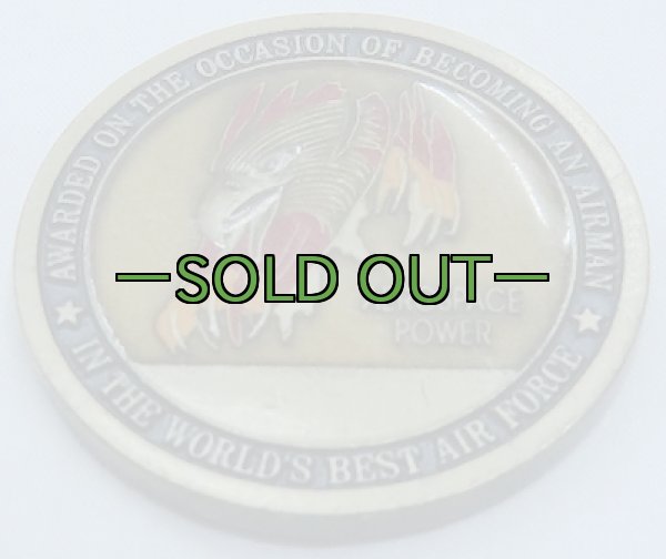 画像2: チャレンジコインAEROSPACE POWER (2)