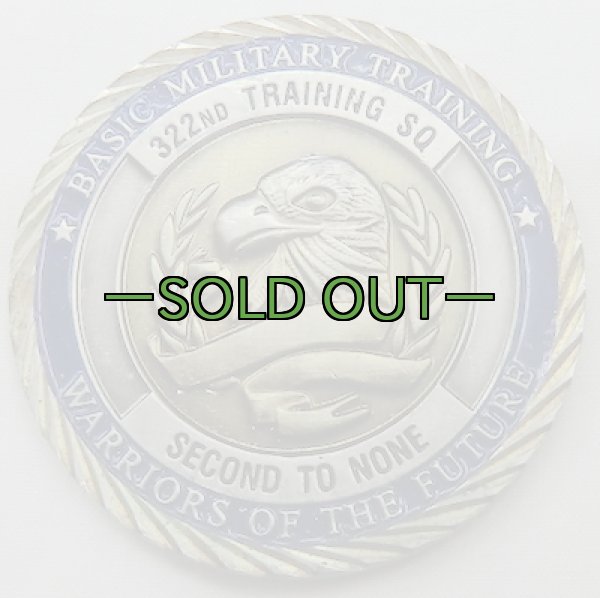 画像1: チャレンジコイン322ND TRAINING SQ (1)