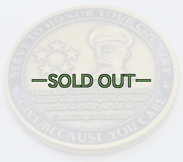 画像2: チャレンジコインSERVE TO HONOR YOUR COUNTRY (2)