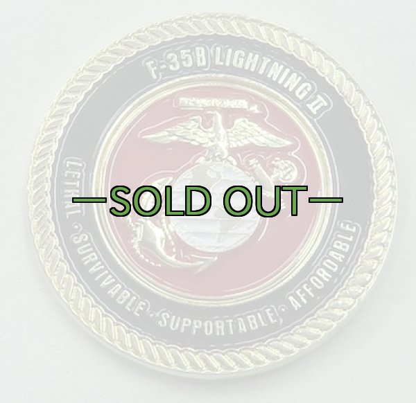 画像3: チャレンジコインF-35B LIGHTNING 2 MC (3)