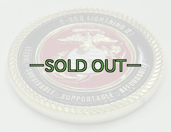 画像4: チャレンジコインF-35B LIGHTNING 2 MC (4)