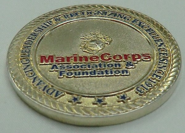 画像4: チャレンジコインONCE A MARINE (4)