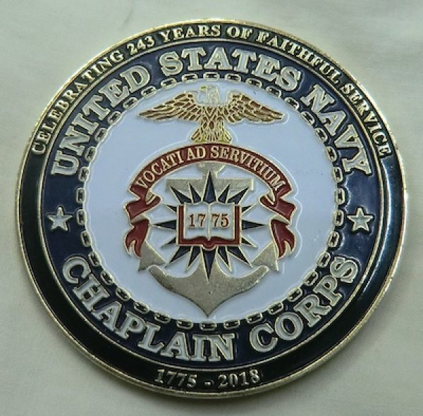 画像1: チャレンジコインCHAPLAIN CORPS (1)