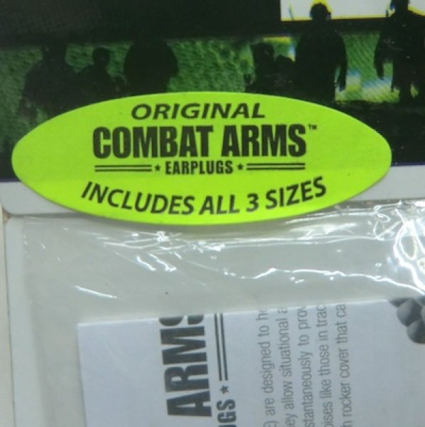 画像2: 耳栓　イヤープラグ　COMBAT ARMS (2)