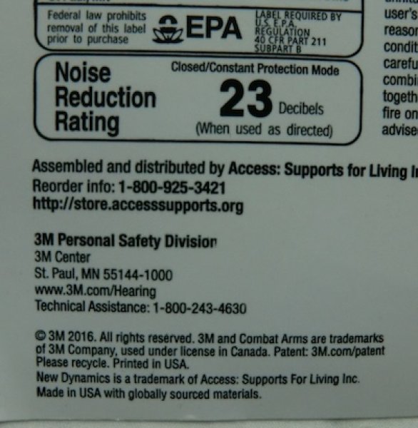 画像6: 耳栓　イヤープラグ　COMBAT ARMS (6)