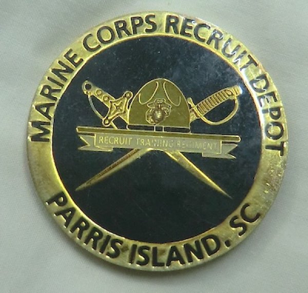 画像2: チャレンジコインPARRIS ISLAND.SC (2)