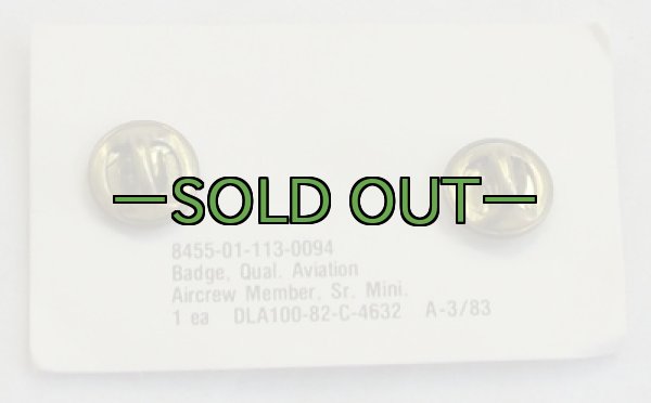 画像4: シニアエアクルー　ウイング　バッチ　ミニ　ピンズ (4)