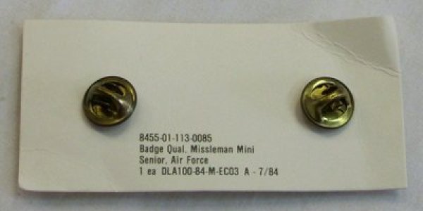 画像4: AFミサイルマン　バッチ　ミニ　ピンズ (4)