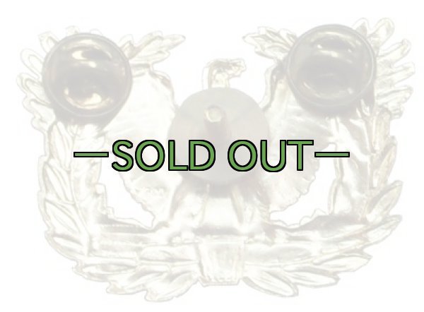 画像2: ARMY帽章　准尉　ドレスキャップ用 (2)