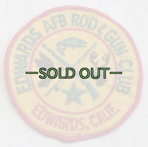 画像1: EDWARDS AFB ROD&GUN CLUB パッチ (1)
