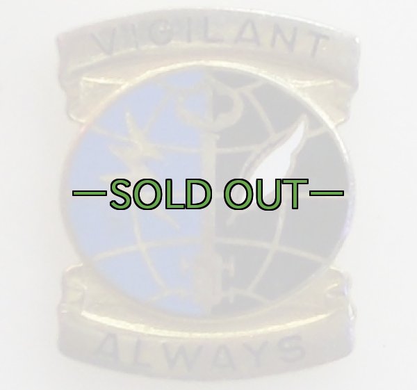 画像2: ARMYクレスト　ベレー用　VIGILANT ALWAYS　ピンズ (2)