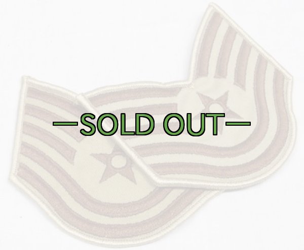 画像2: AF　技術軍曹 　階級　左右セット　パッチ　3C (2)