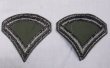 画像2: ARMY　上等兵 　階級　左右セット　パッチ　60年代 (2)