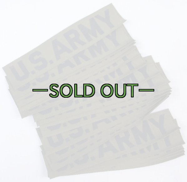 画像2: ARMYテープ　タブ　パッチ　OD　70年代 (2)