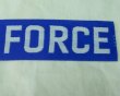 画像4: AIR FORCEテープ タブ パッチ ブルー 70〜80年代 つや無し (4)