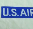 画像3: AIR FORCEテープ　タブ　パッチ　ブルー　70〜80年代　つや無し (3)