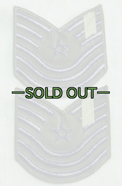 画像2: AF　曹長 　階級　左右セット　パッチ　ウッドランド (2)