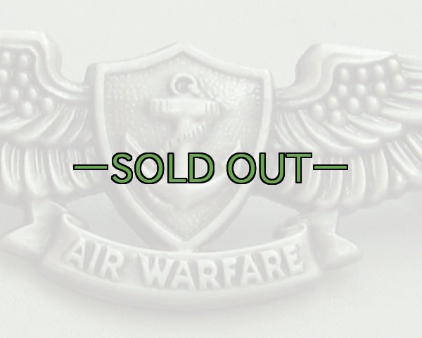 画像2: NAVY AIR WARFARE　ツヤなし　ウイング　バッチ　ピンズ (2)