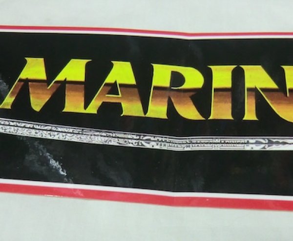 画像4: ステッカー　MC　MARINES　9.5×28.5cm (4)