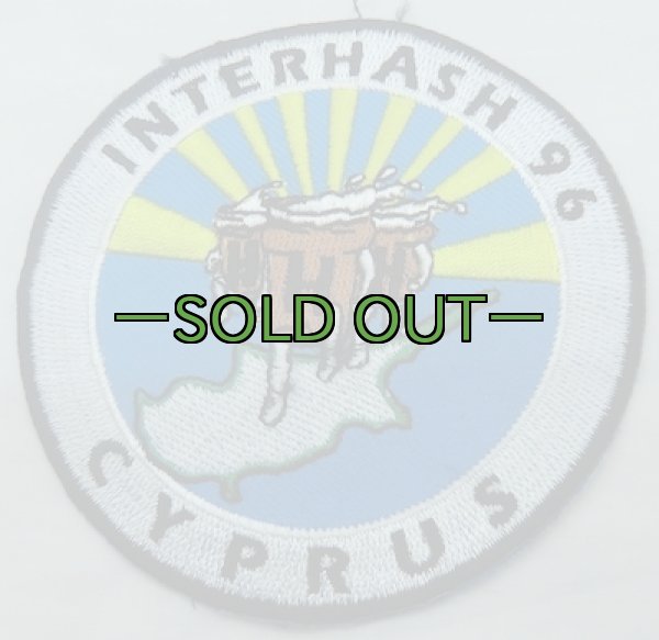 画像1: INTERHASH 96 CYPRUS　パッチ (1)