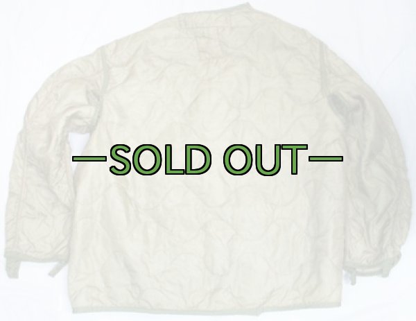 画像4: M65フィールドジャケット用ライナー　2nd　袖ボタンタブ　ナイロン (4)