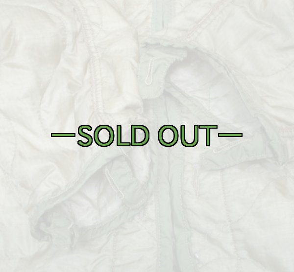 画像3: M65フィールドジャケット用ライナー　2nd　袖ボタンタブ　ナイロン (3)