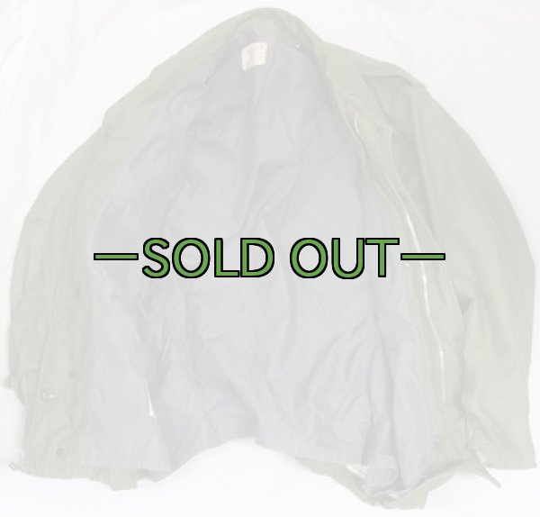 画像4: M65フィールドジャケット　OD　S-ショート　68年　中古良品〜上　アルミZIP (4)