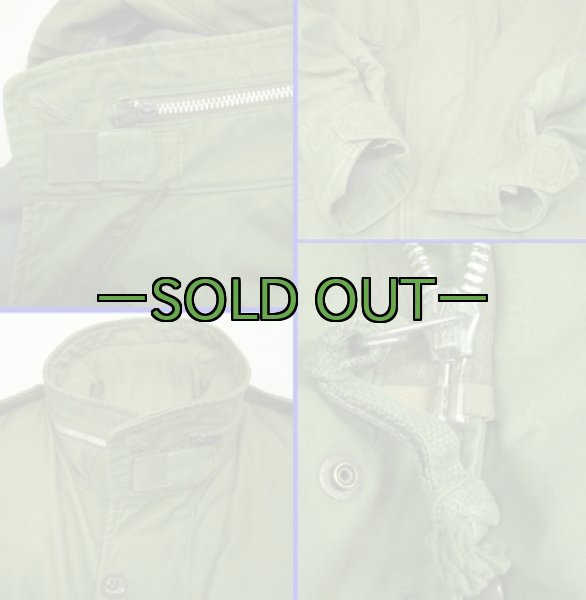 画像3: M65フィールドジャケット　OD　S-ショート　68年　中古良品〜上　アルミZIP (3)