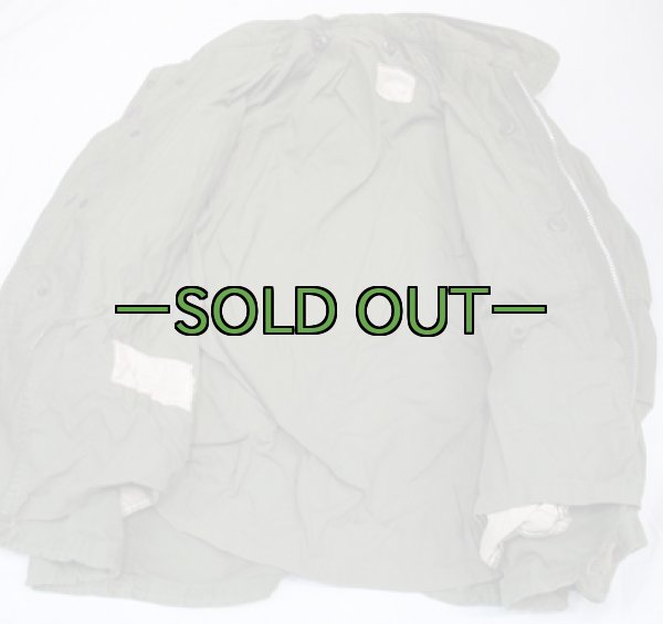 画像4: M65フィールドジャケット　OD　S-ショート　67年　中古良品　アルミZIP (4)