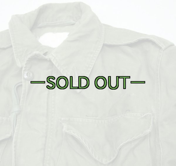 画像2: M51フィールドジャケット　OD　S-ショート　60年代　中古良品 (2)