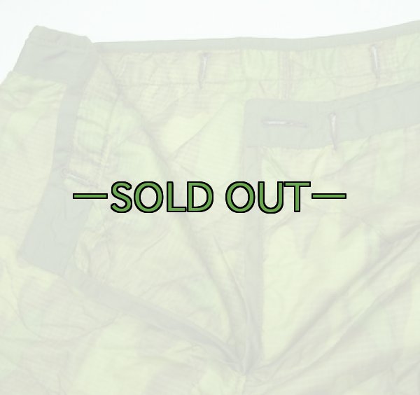 画像3: 迷彩M65カーゴパンツライナー　中古良品　ローカル　 (3)