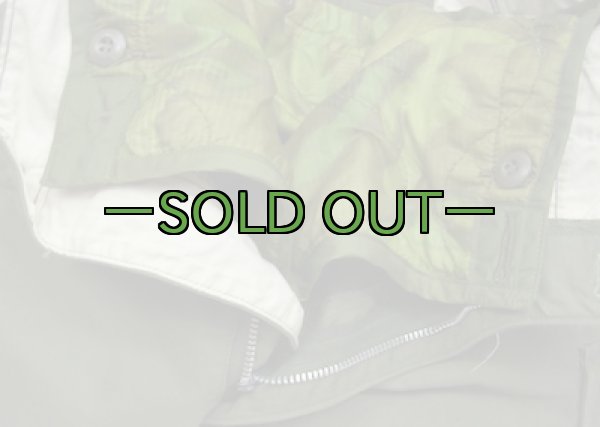 画像8: 迷彩M65カーゴパンツライナー　中古良品　ローカル　 (8)