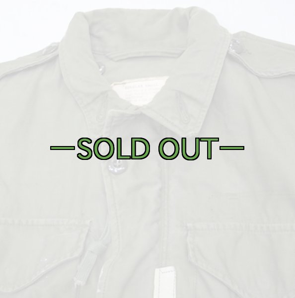 画像3: M51フィールドジャケット OD S-レギュラー 60年代 中古良品 (3)