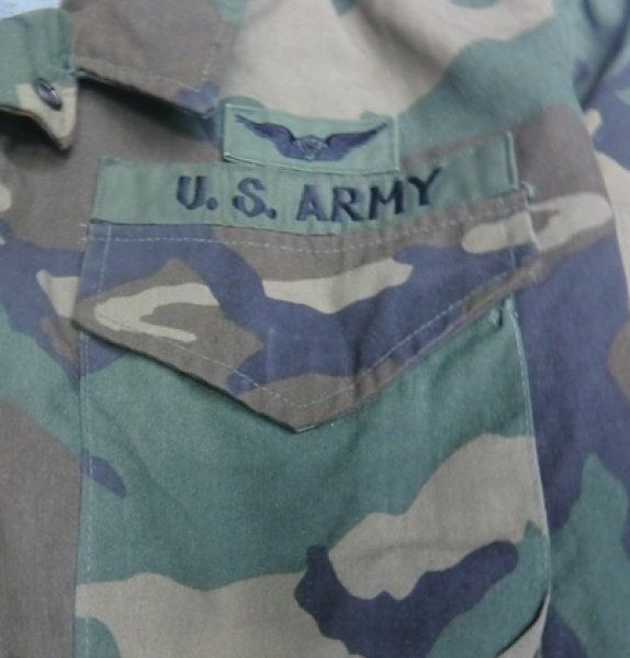 画像9: エアクルージャケット　ウッドランド　厚手 (9)