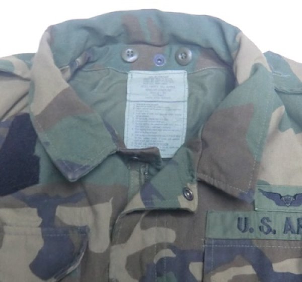 画像2: エアクルージャケット　ウッドランド　厚手 (2)
