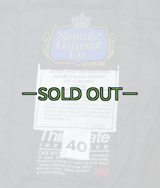 画像2: 黒NAVY ジャケット　Neptune Garment Co (2)