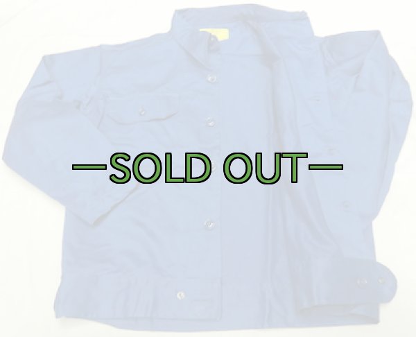 画像2: メディカル系ジャケット　ブルー　60年代 (2)