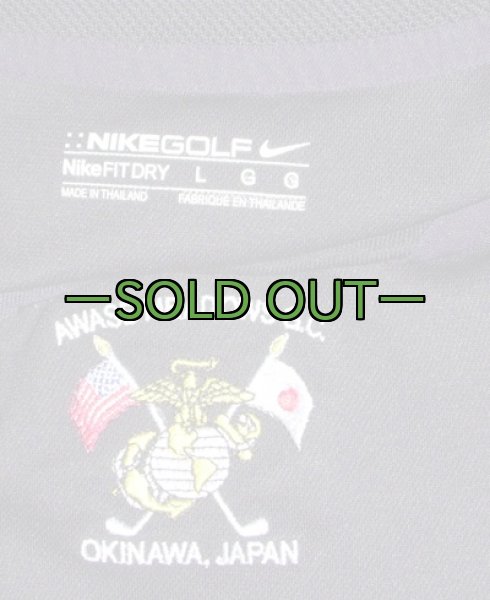 画像3: ミリタリーポロシャツ　AWASEゴルフ　NIKE　Lサイズ　中古良品 (3)