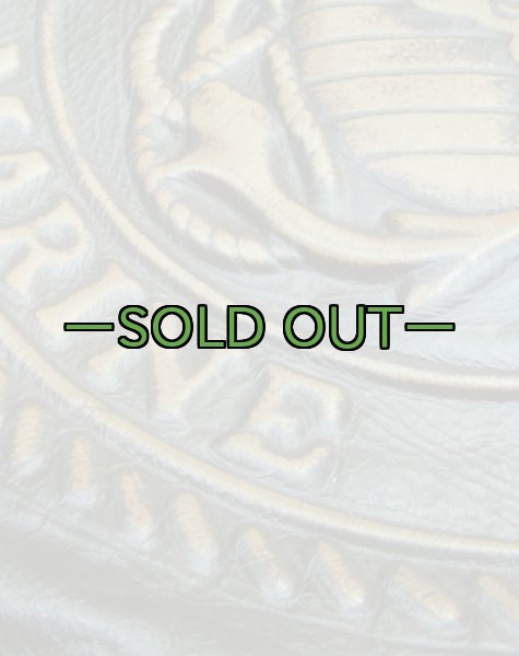 画像7: レザーデニムジャケット　Lサイズ　MCエンボス加工　中古上 (7)