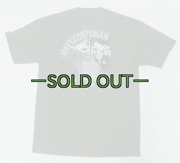 画像3: ミリタリー柄 Tシャツ　NAVY CORPSMAN (3)