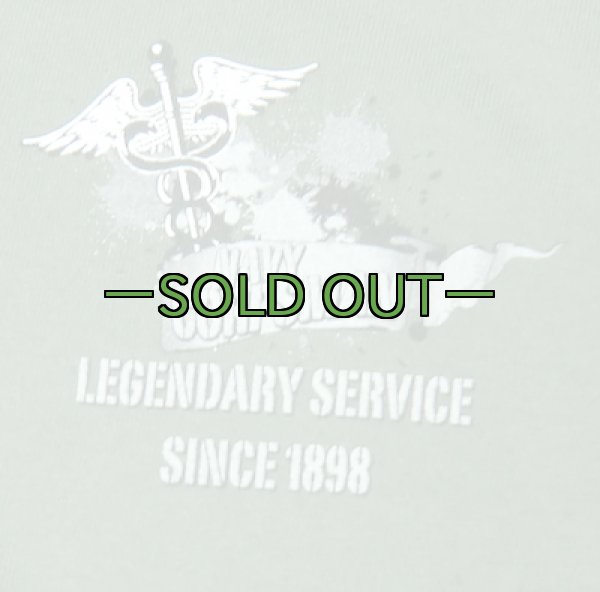 画像2: ミリタリー柄 Tシャツ　NAVY CORPSMAN (2)