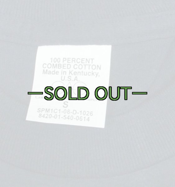 画像2: 軍用Tシャツ　NAVY　未使用 (2)