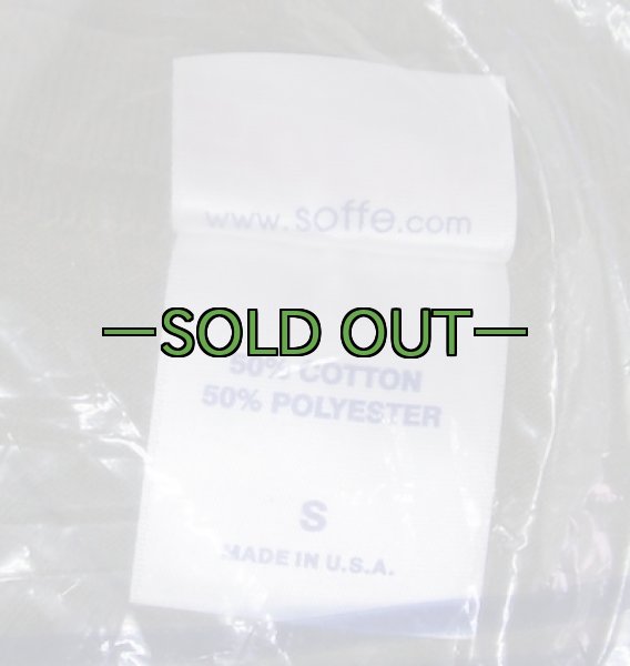 画像4: 軍用Tシャツ　SOFFE　OD　CO/POLY　未使用 (4)