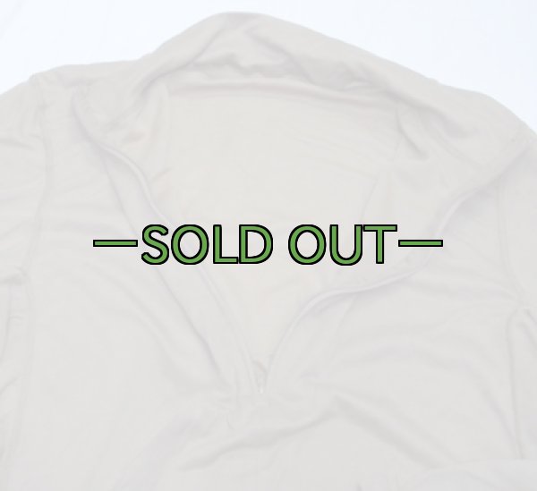 画像3: 軍用ロングスリーブシャツ　ハーフジップ　デビルマーク (3)