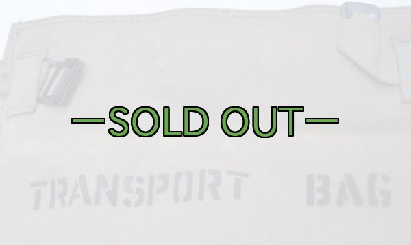 画像7: トランスポートバッグ　コットン　帆布　カーキ　40年代 (7)