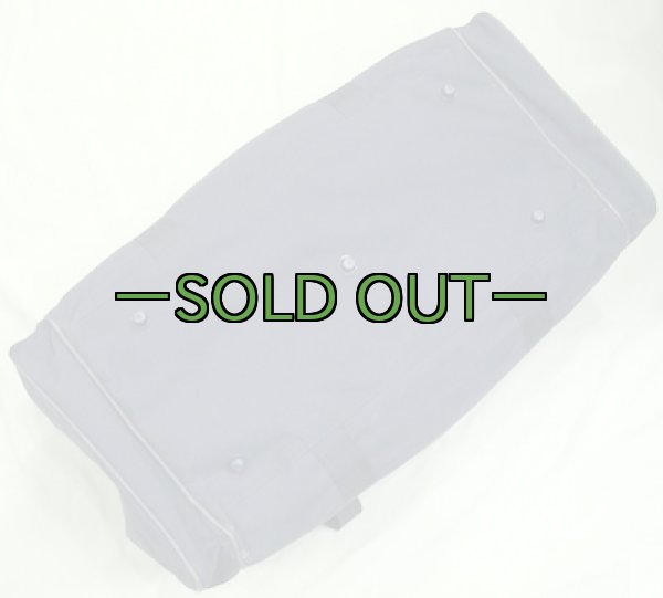 画像12: AF刺繍ボストンバッグ　紺色　パッチ付　中古良品 (12)