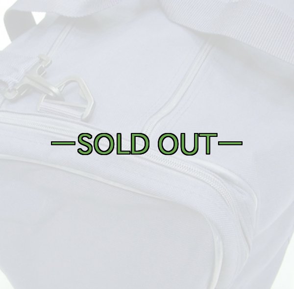 画像8: AF刺繍ボストンバッグ　紺色　パッチ付　中古良品 (8)