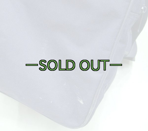 画像9: AF刺繍ボストンバッグ　紺色　パッチ付　中古良品 (9)