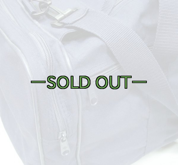 画像7: AF刺繍ボストンバッグ　紺色　パッチ付　中古良品 (7)